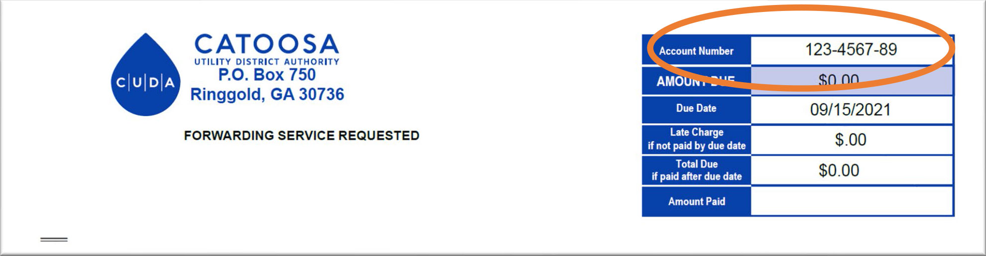 FAQs Catoosa Utility District Authority